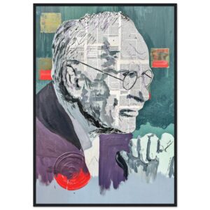Carl Jung (Wooden Framed Poster)